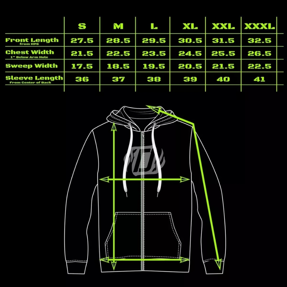 Deadeye Outfitters The Golden Zip-up Hoodie - Picture 16 of 16